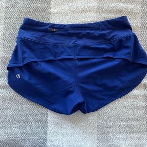 Lululemon speed up lined shorts 2.5